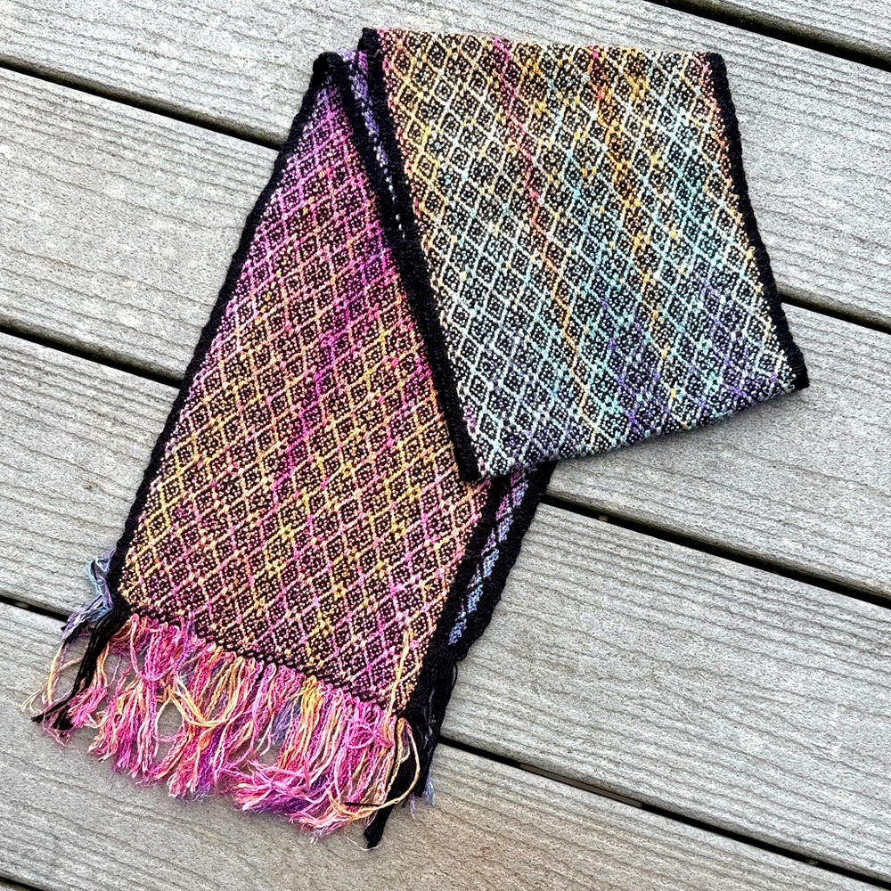 Multicolor Woven Scarf